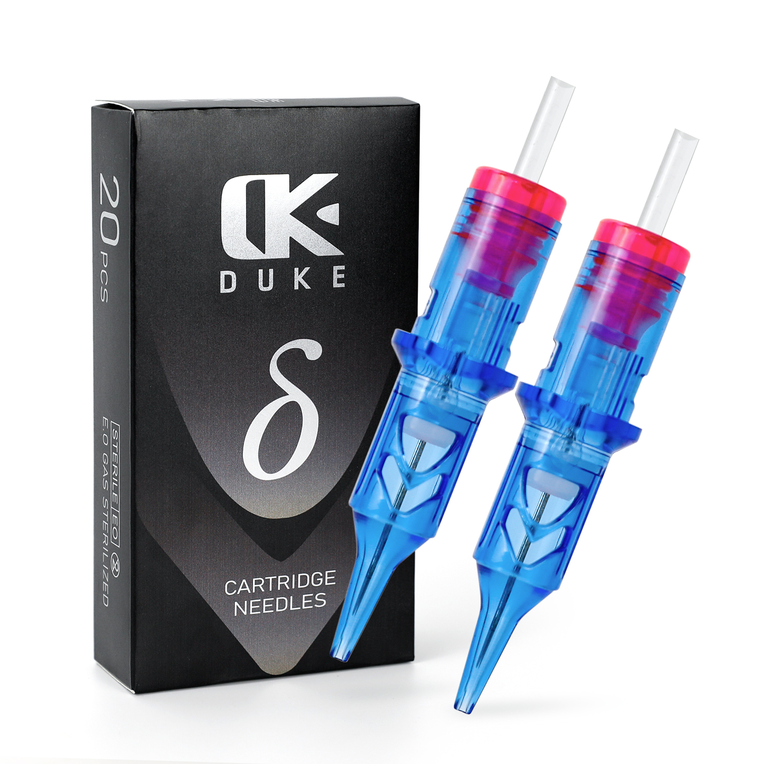 DUKEGLO Delta Cartridge 1001RL – Round Liner – 20 Stück Nadelmodule 