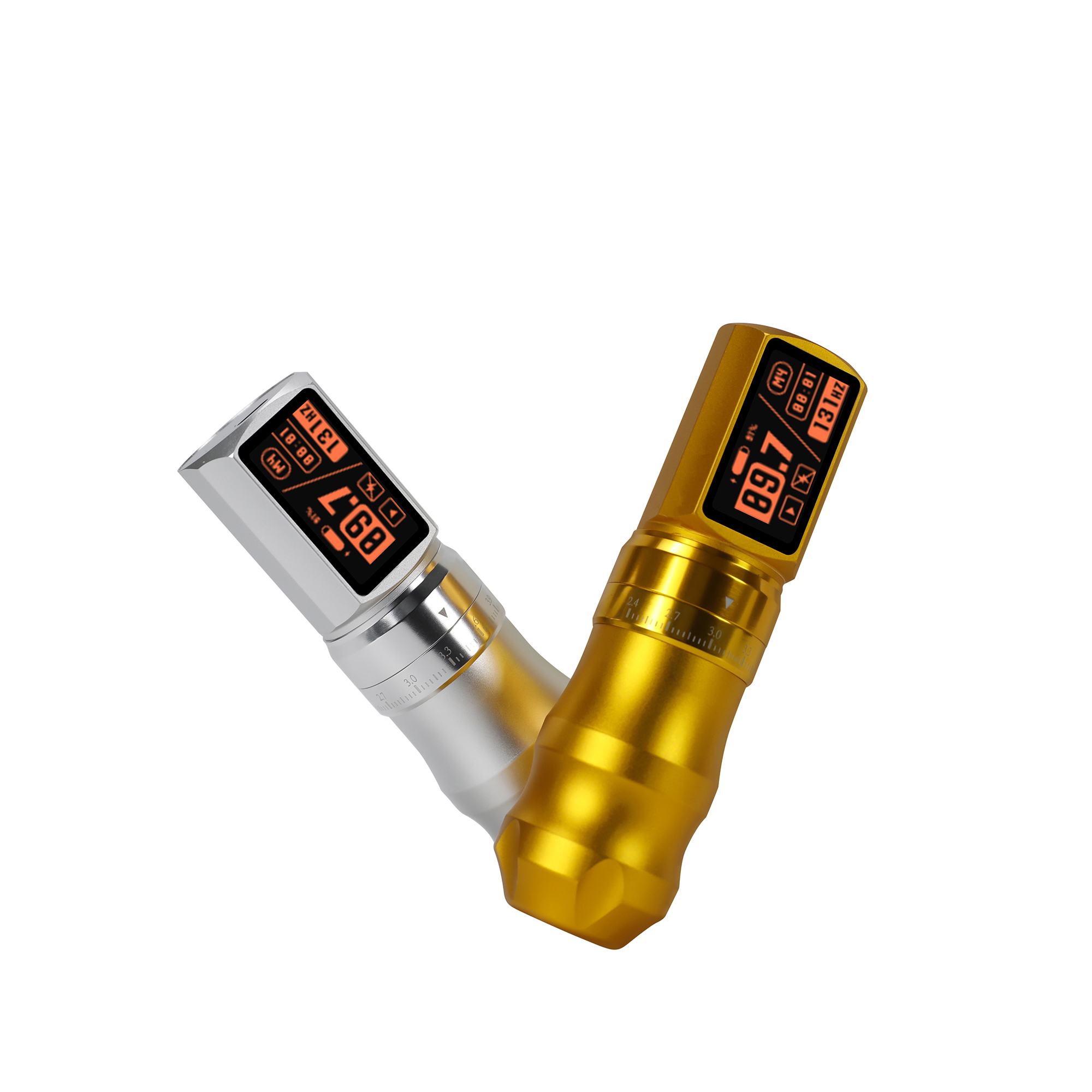 DUKE Wireless Pen K8 GOLD - kabellos - Hub verstellbar - mit extra starkem Akku