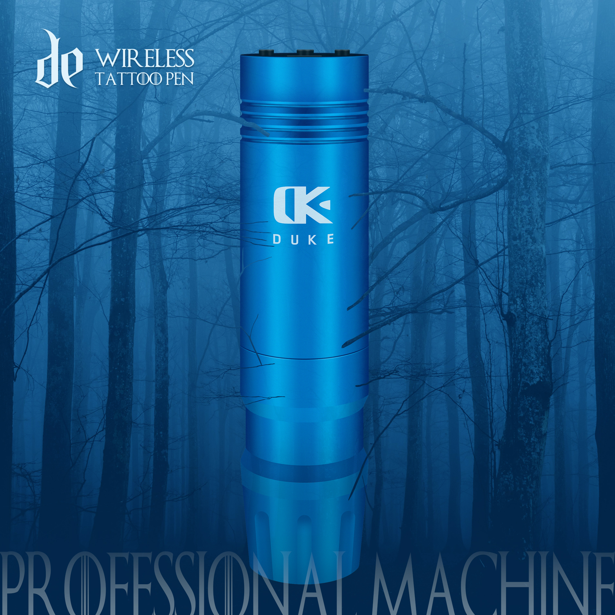 DUKE Wireless Pen K3 - kabellos- AVA  -Preis /  Leistung - Tattoomaschinen