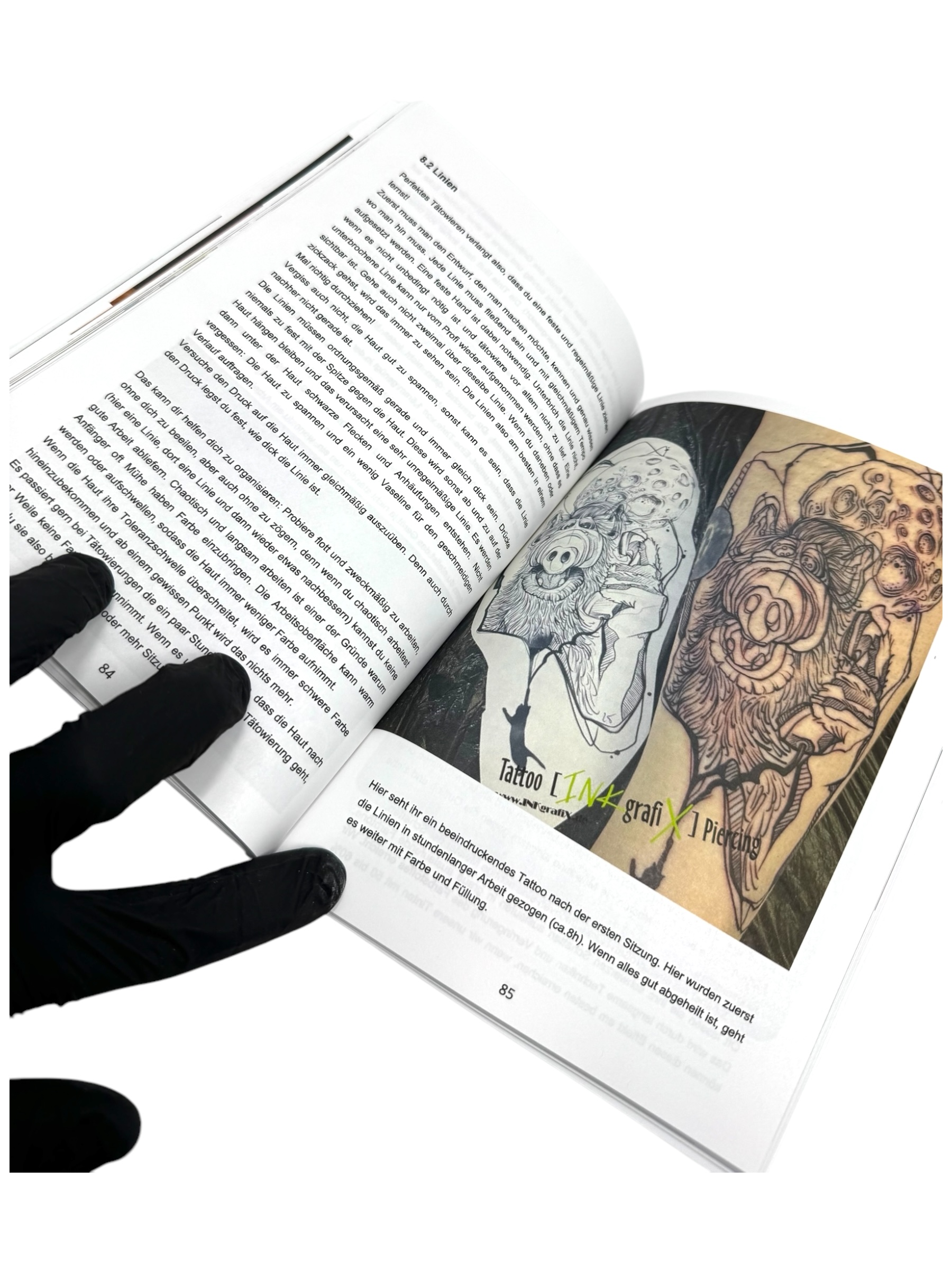 HOW 2 TATTOO - Buch - Wissen und Technik lernen - Start bis Studio 140 Seiten, von INKgrafiX® 