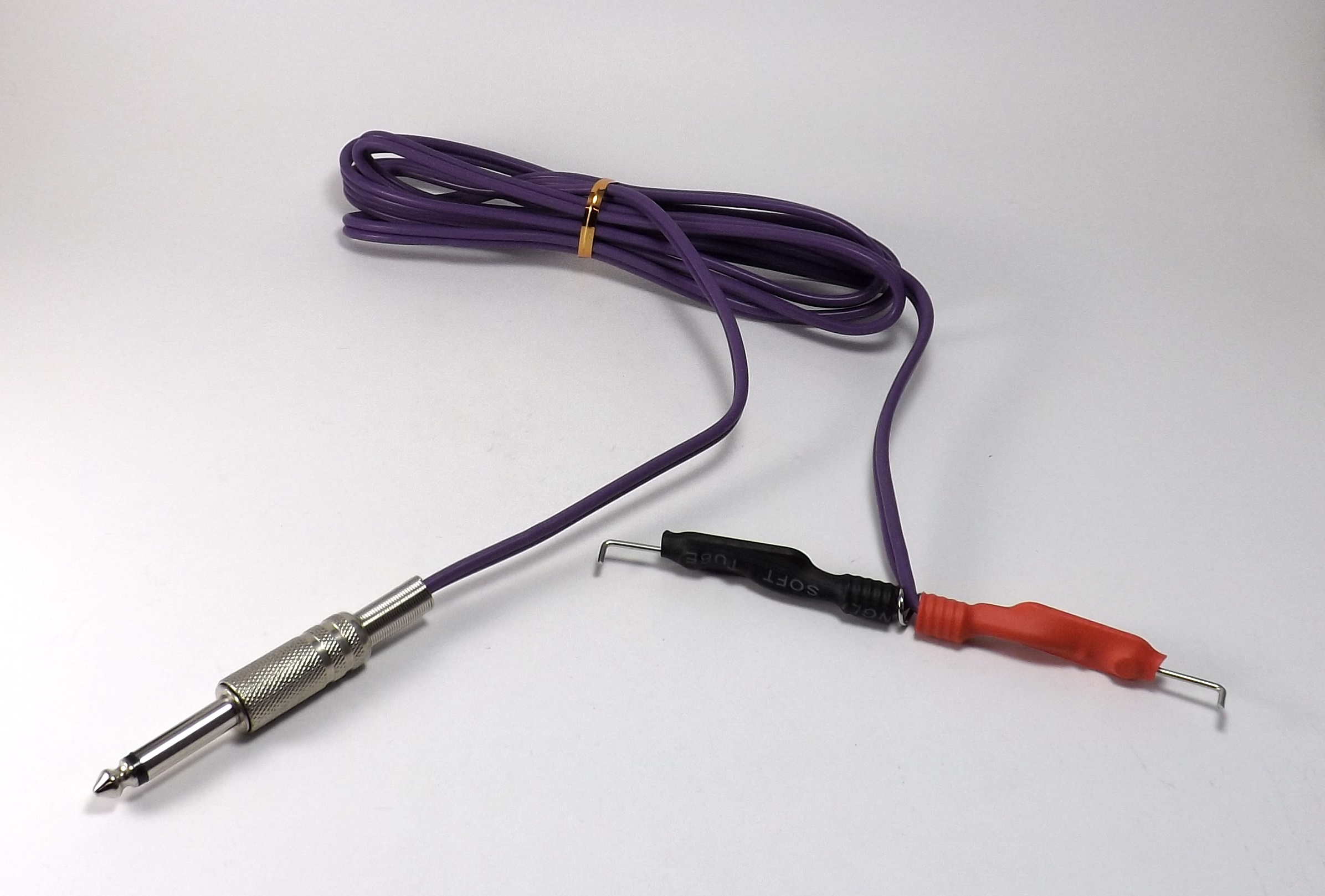 silikonclipcordkabellila