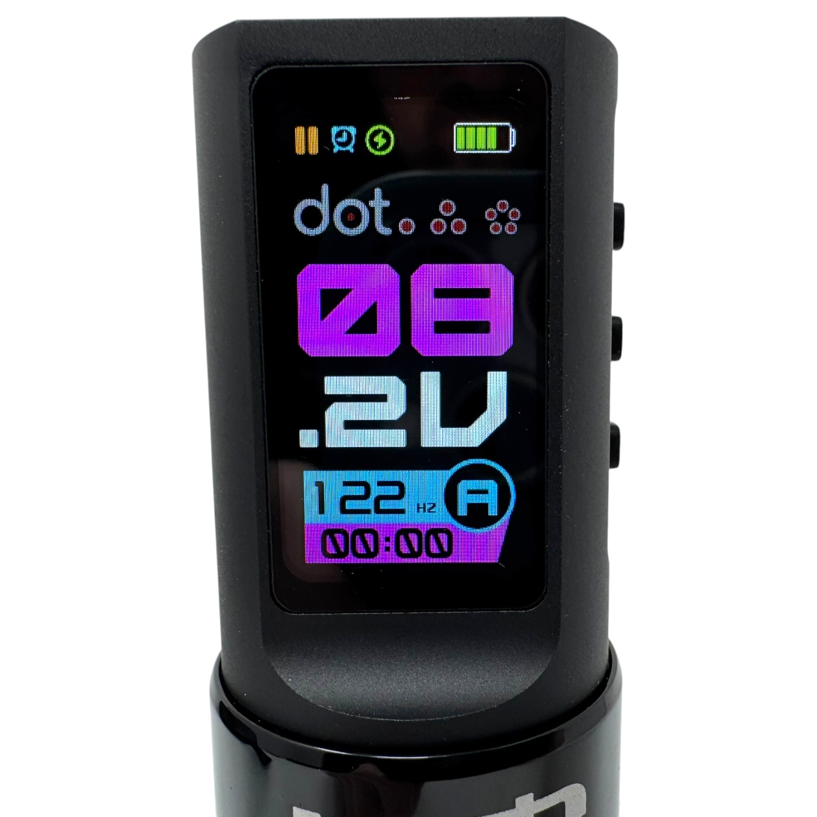 INKONE KUSH Black - Wireless Tattoo PROFI Pen Maschine verstellbar New Generation - 2xAkku