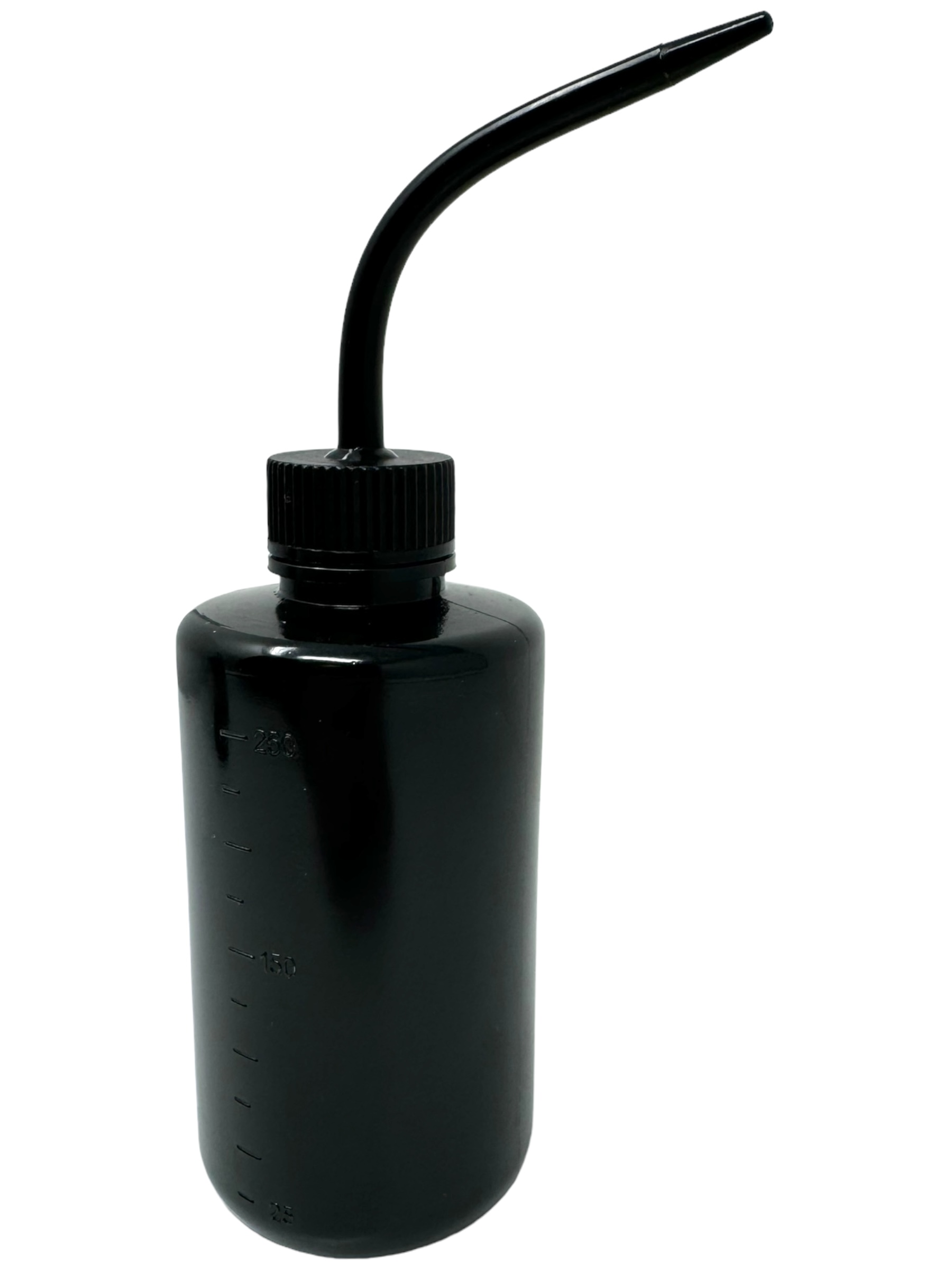 INKgrafiX® Applikationsflasche Schwarz - 250ml Soap Tropfflasche Washbottle Spritzflasche 