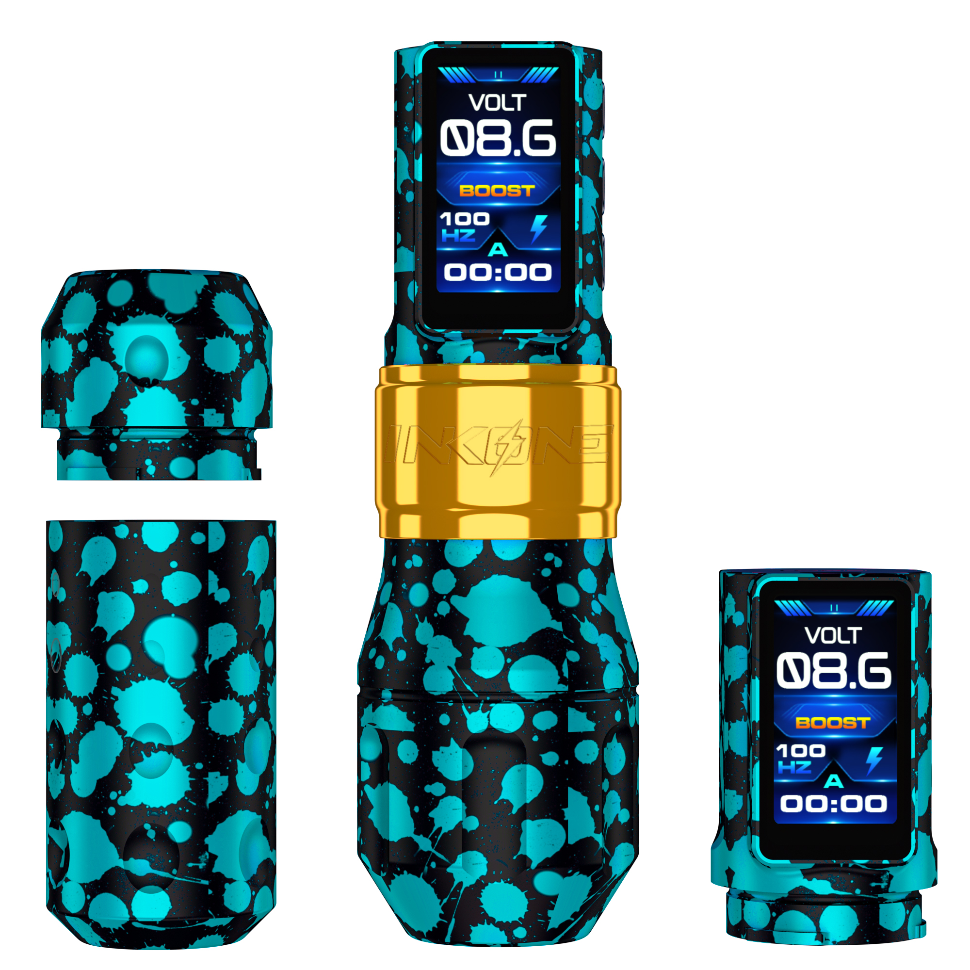 INKONE SOULX DOT - Wireless Tattoo PROFI Pen Maschine verstellbar New Gen