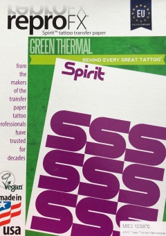 SPIRIT Green Matritzenpapier A4 für Thermokopierer - bitte Menge und Größe wählen 5Stück A4
