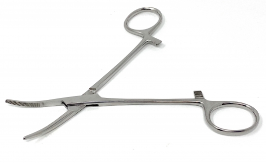 Arterienklemme Stahl IG24466 INKgrafiX® Klemmzange zum Halten Piercing Zange 